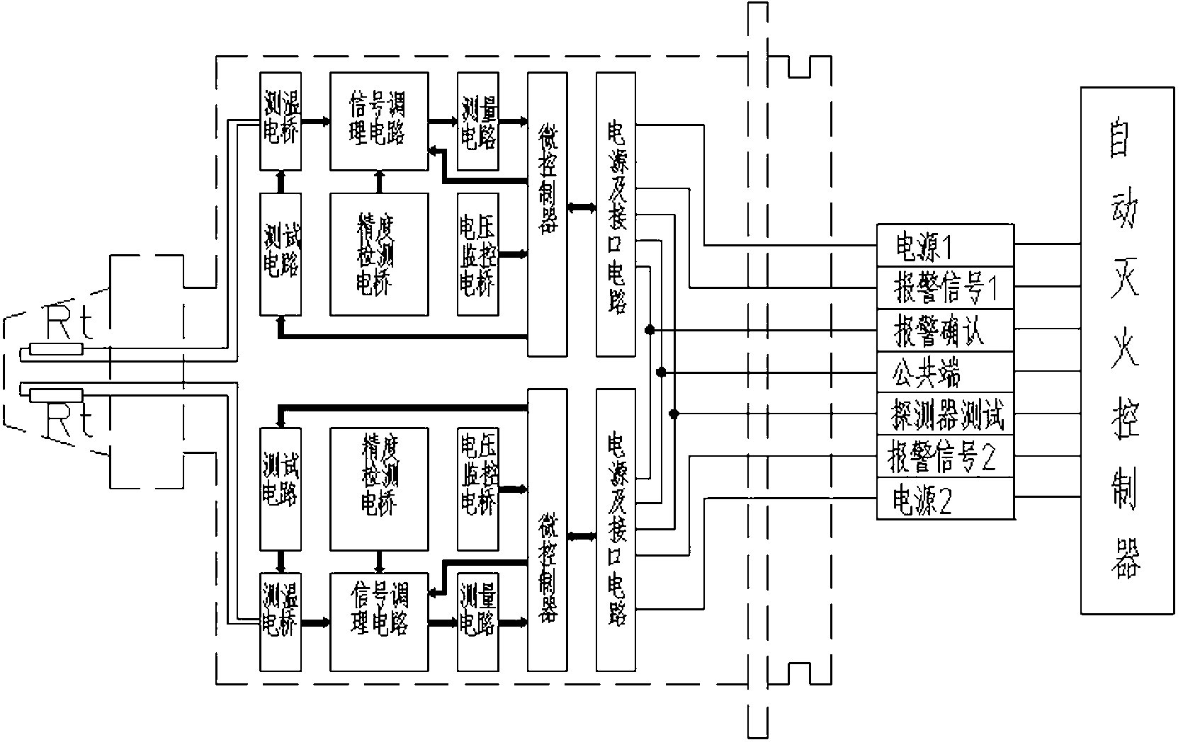 Automatic rate-of-rise and fixed temperature fire extinguishing-system fire detector