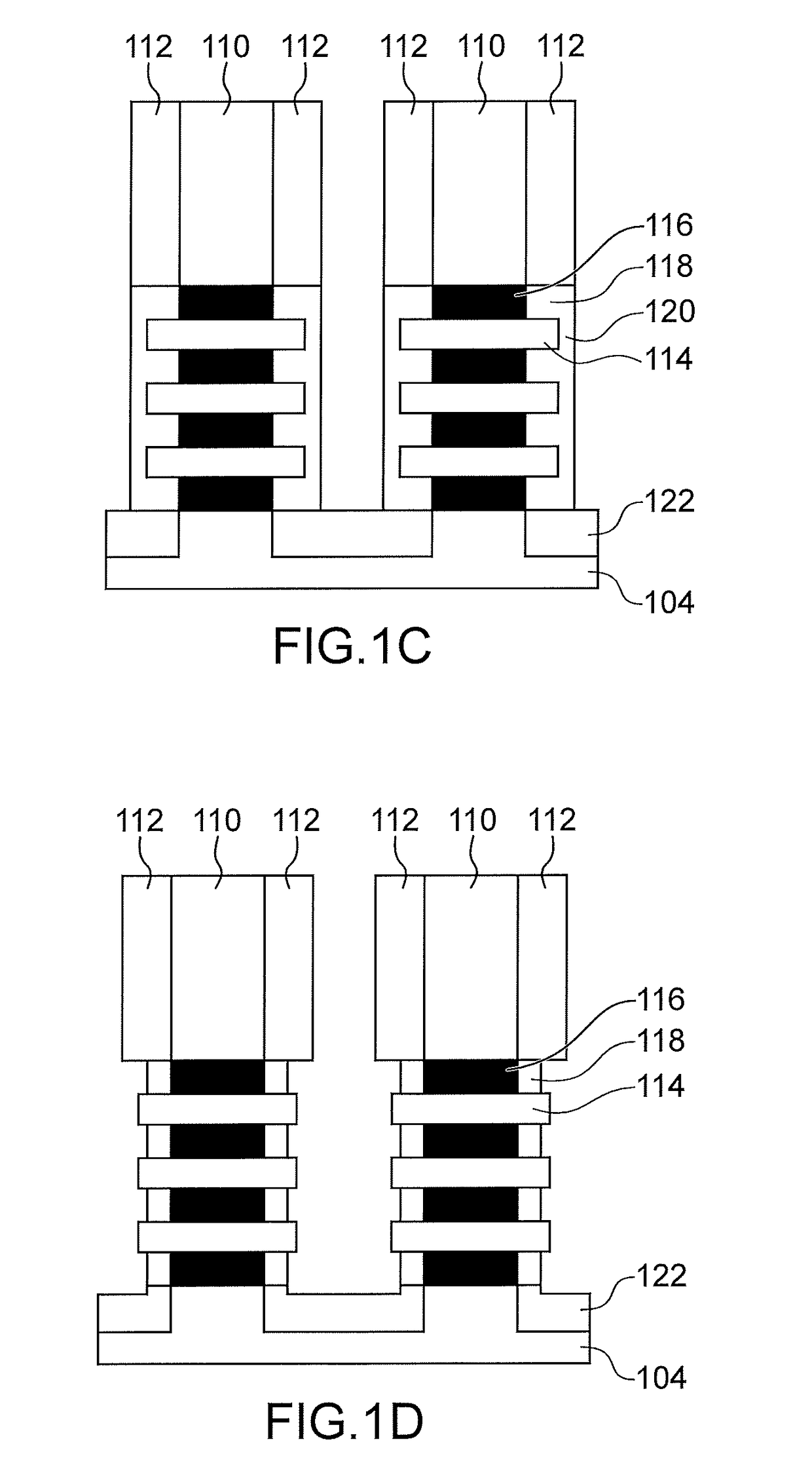 Method for making a semiconductor device with self-aligned inner spacers