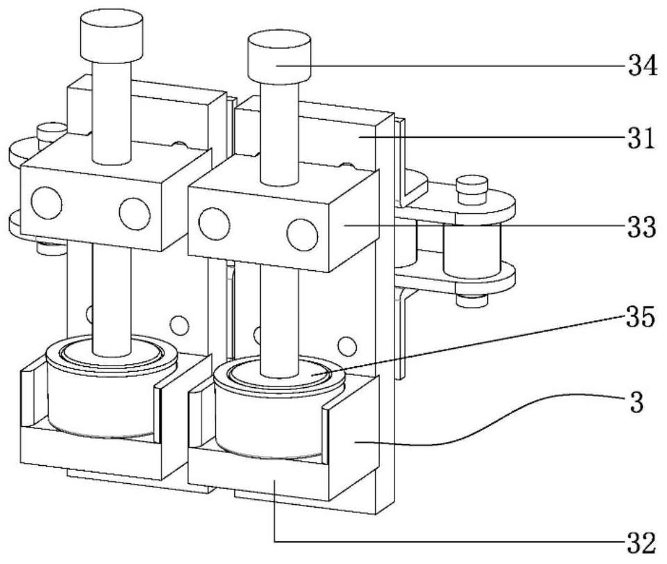 A pressure sustaining system for the production of cover pads