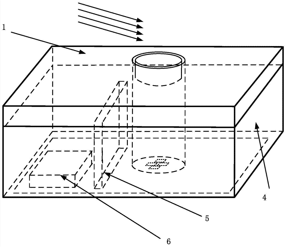 Lens type cross photoelectric detection solar tracker