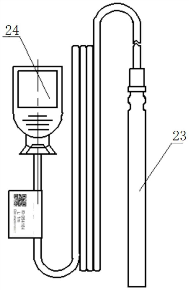 Waterproof line card for industrial digital electronic detonator and its installation method