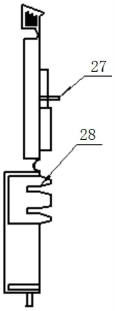 Waterproof line card for industrial digital electronic detonator and its installation method