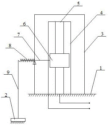 Vehicle load capacitance-type sensor