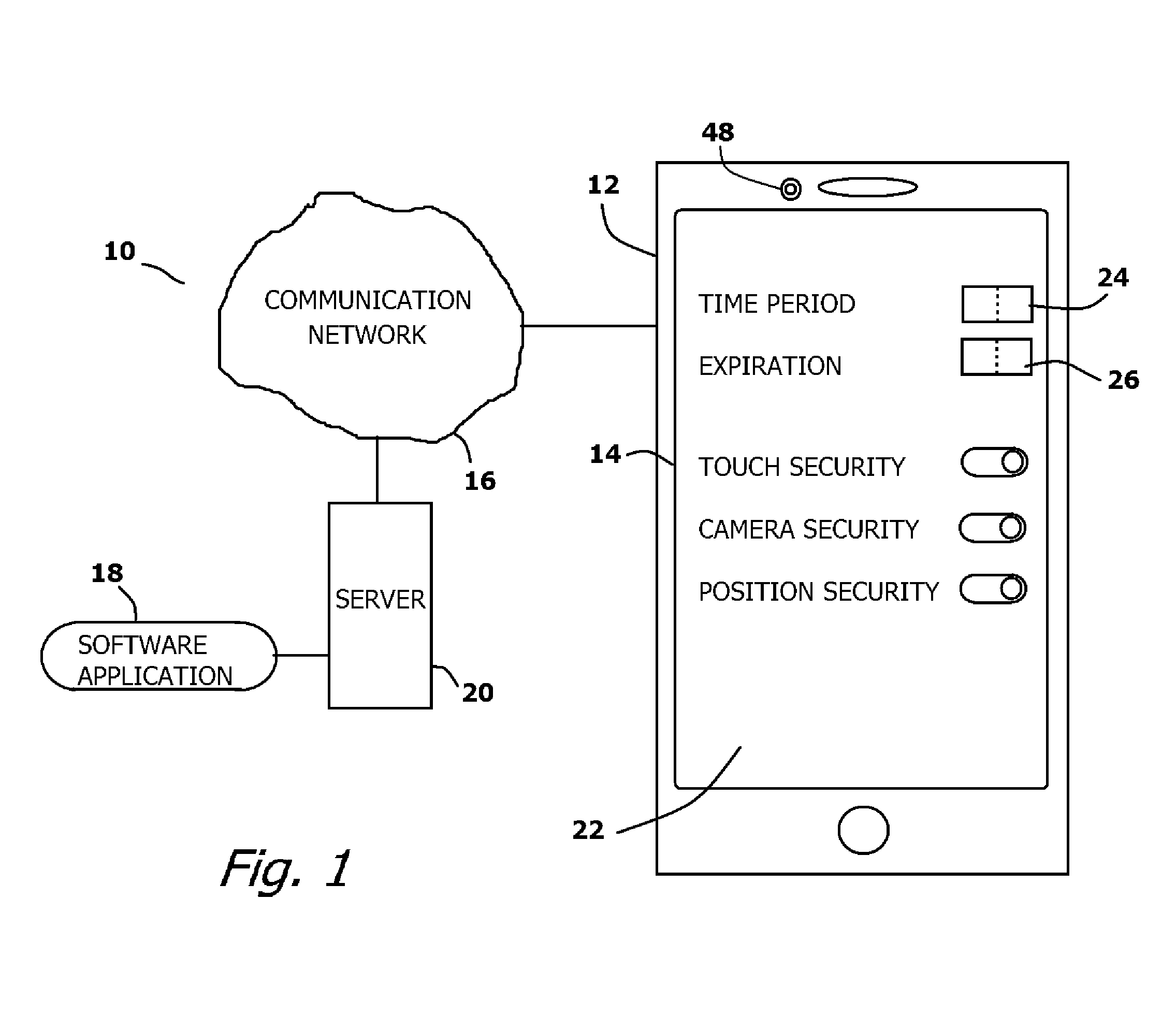 System and method for deterring the ability of a person to capture a screen presented on a handheld electronic device