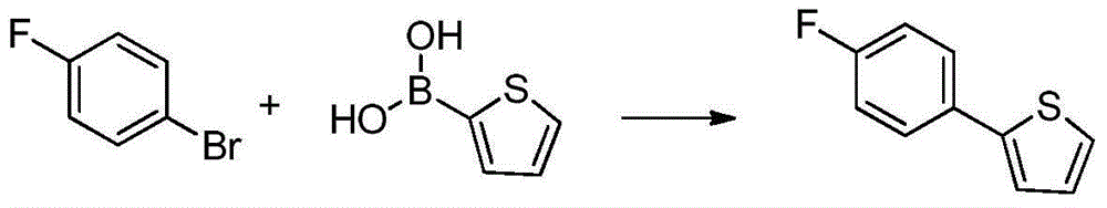 Preparation method of 2-(5-bromo-2-methylbenzyl)-5-(4-fluorophenyl)thiophene