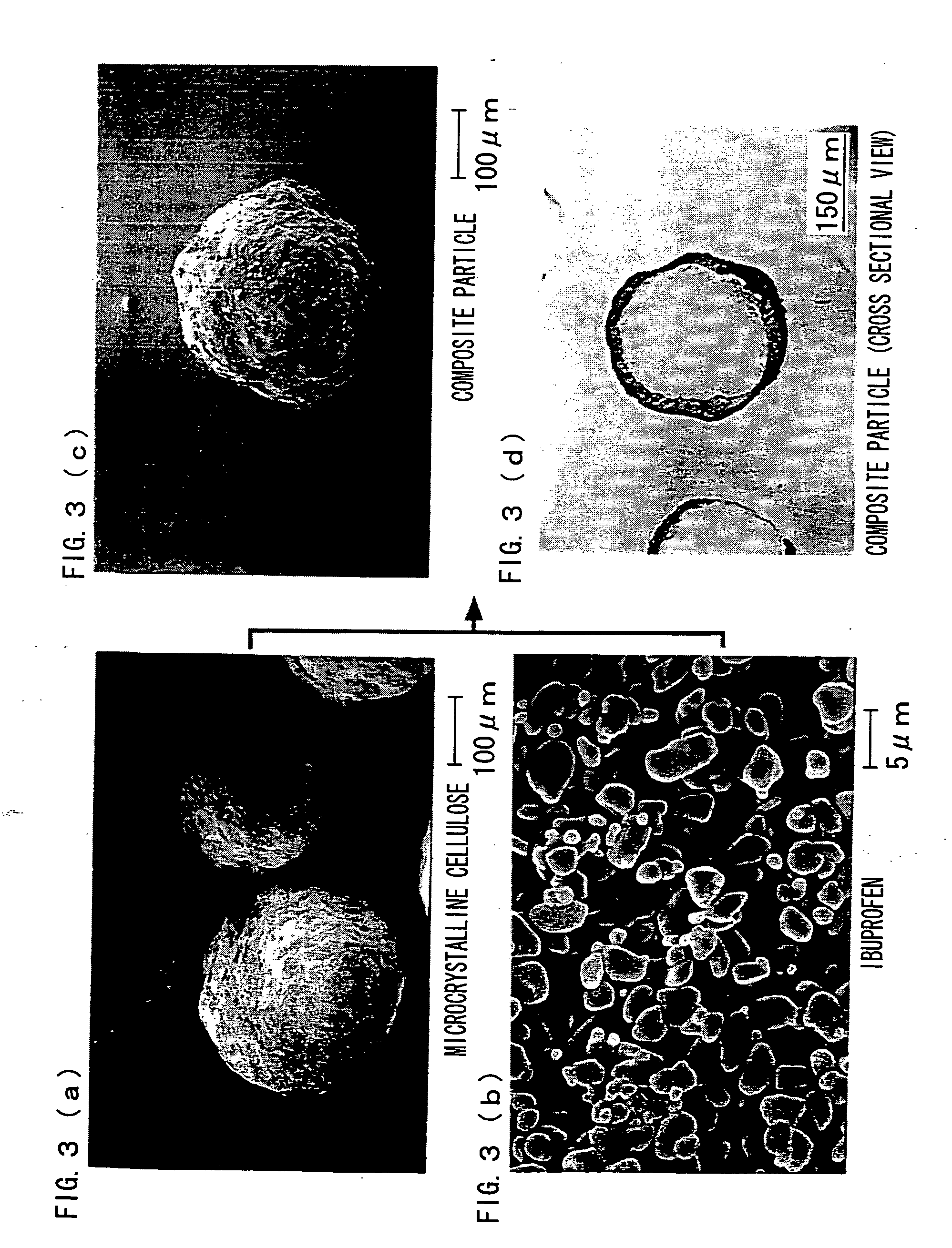 Method of manufacturing chemical-containing composite particles