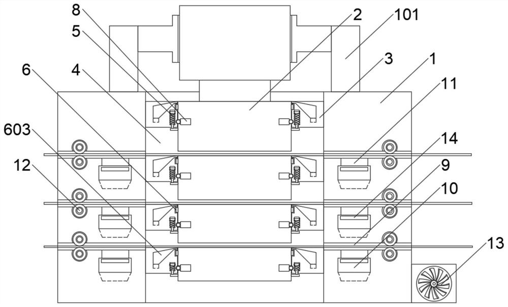 A flexible circuit board shaping device