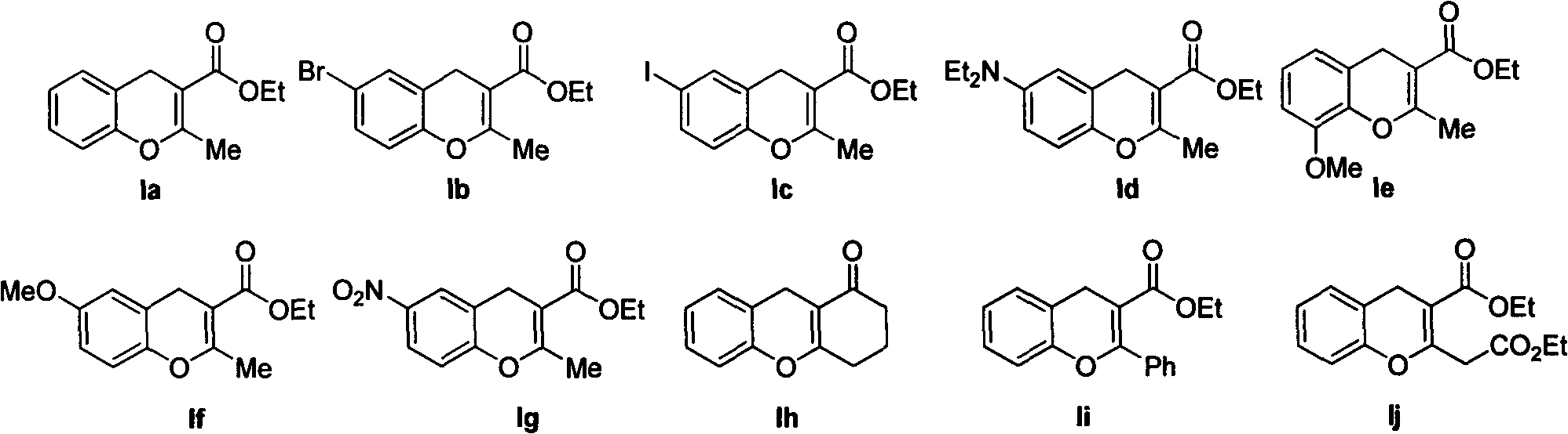 New simple method for synthesizing 4H-benzopyran ring heterocyclic compound