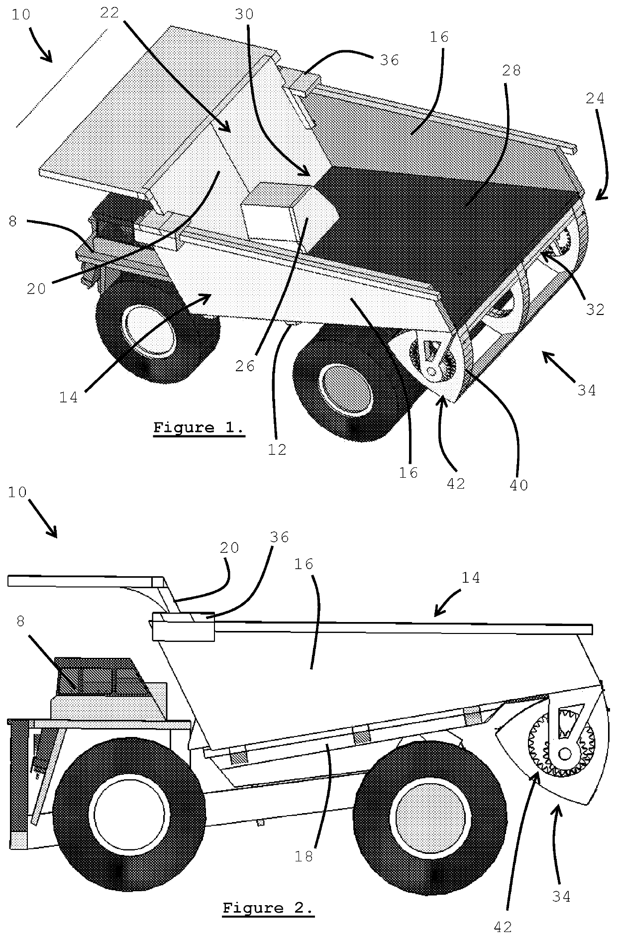 Particulate material haulage arrangement