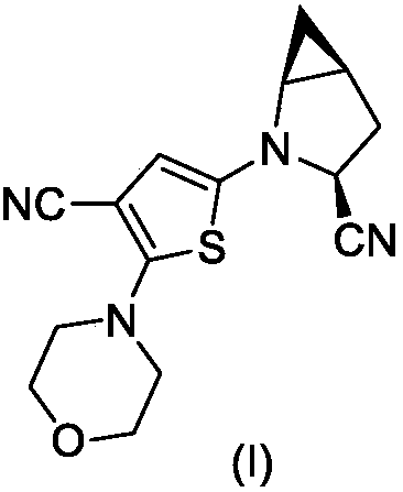 SSAO inhibitor as well as preparation method and application thereof