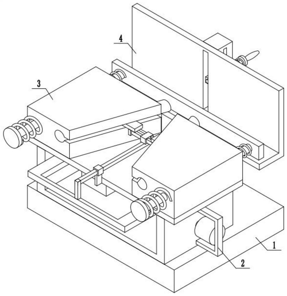 Strip-shaped plate scribing device for mechanical production