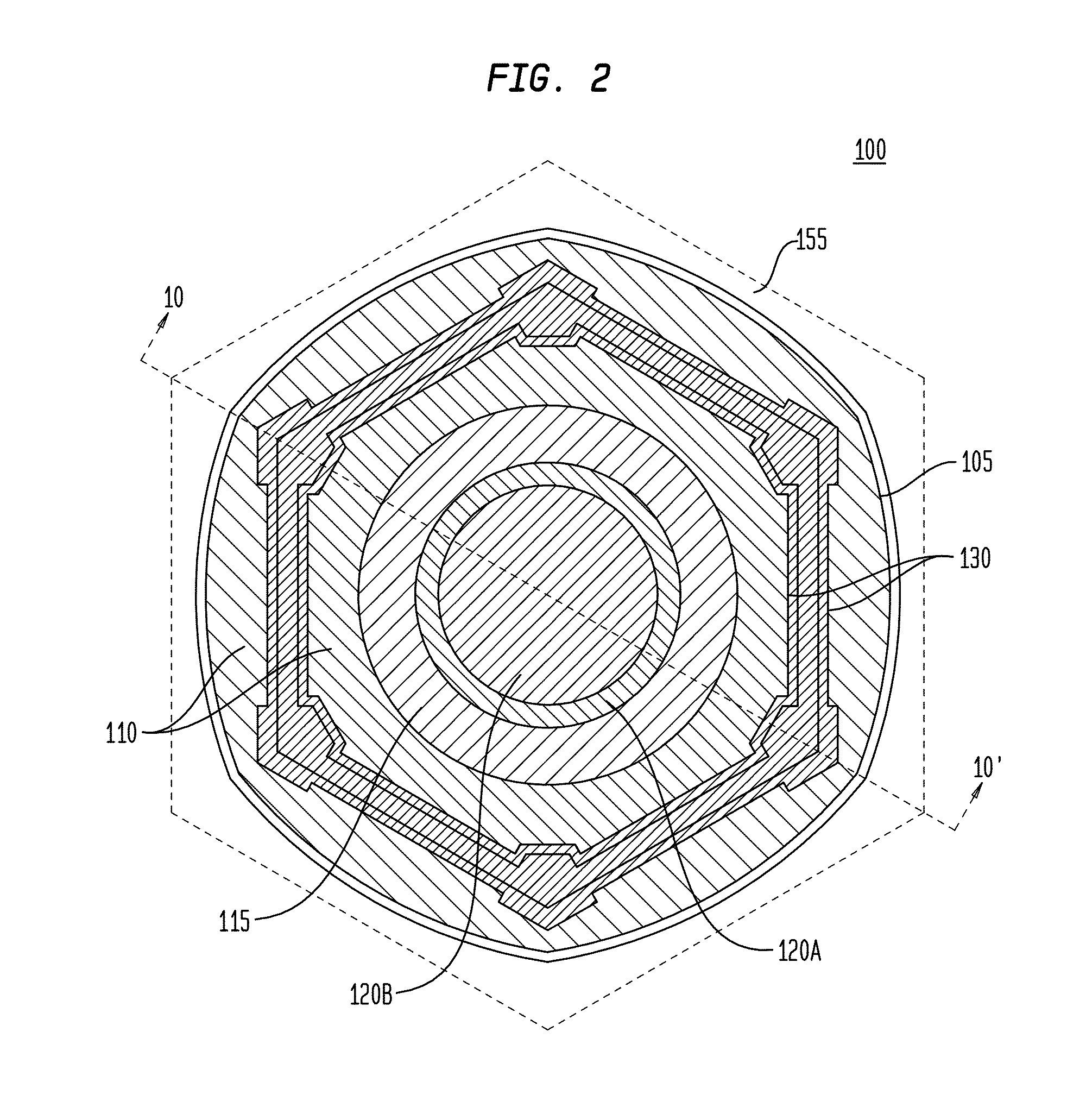 Apparatus with light emitting or absorbing diodes