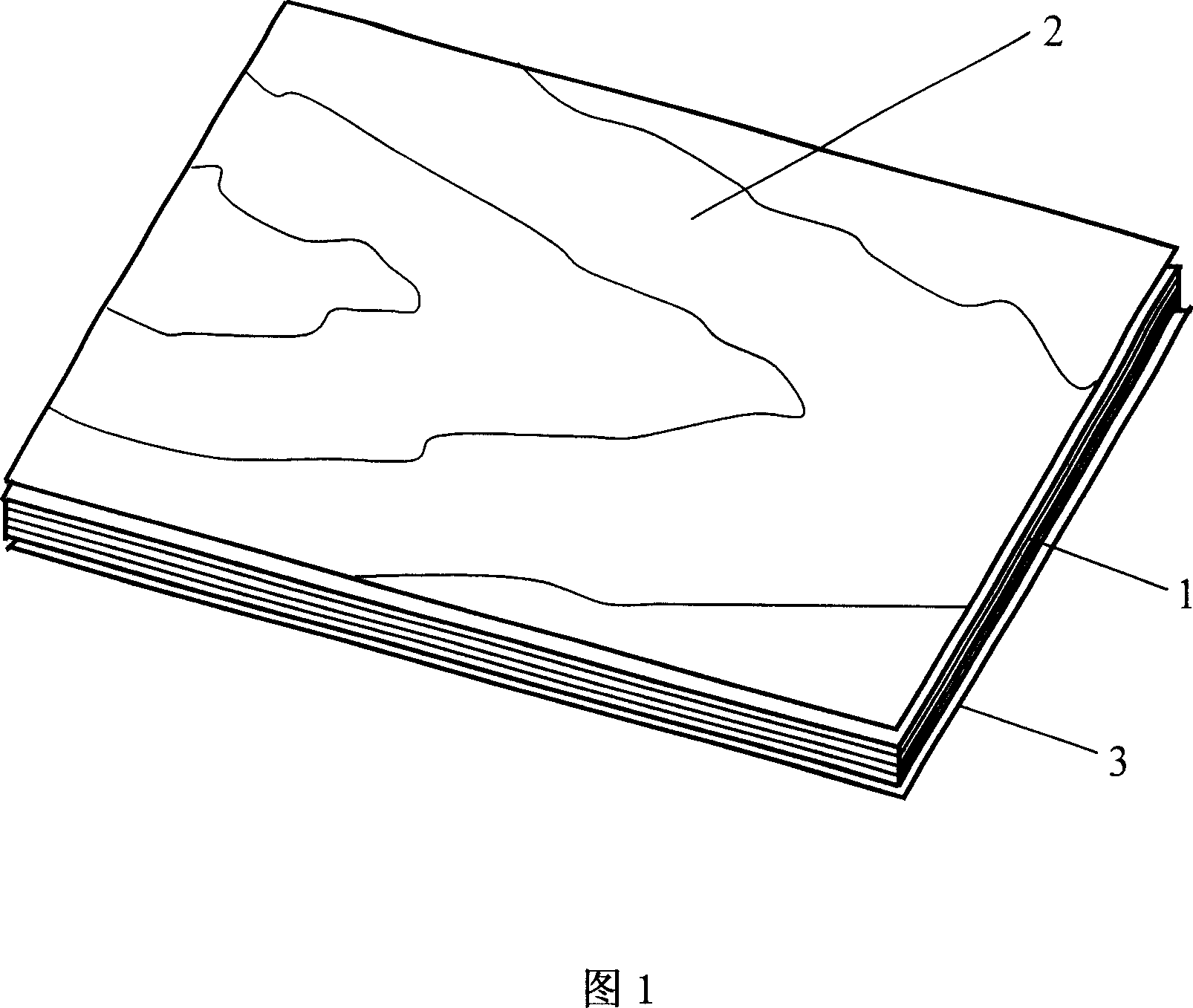 Method for producing aldehyde-free by wood