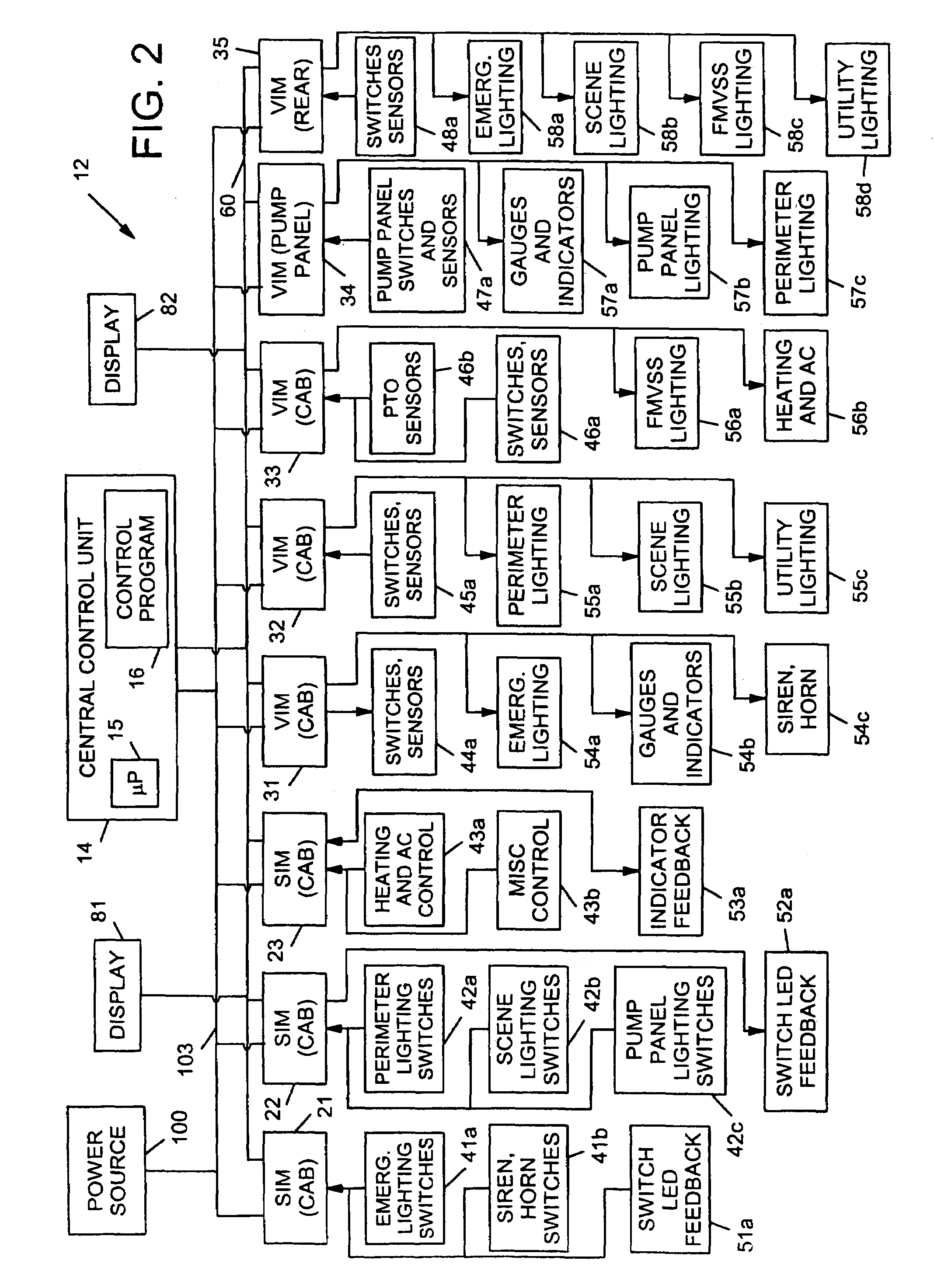 Turret control system based on stored position for a fire fighting vehicle