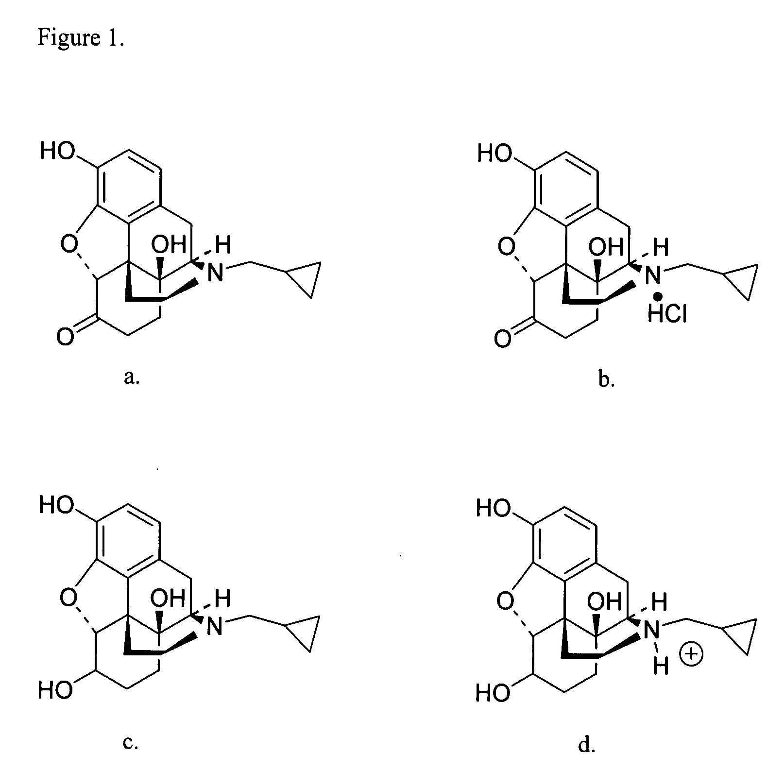 Transdermal delivery of naltrexone hydrochloride, naltrexol hydrochloride, and bis(hydroxy-methyl)propionyl-3-0 ester naltrexone using microneedles
