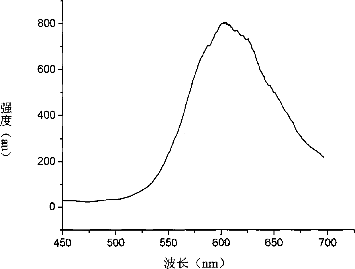 Ir-Gd metal complex fluorescent nanoparticle and preparation method and application thereof