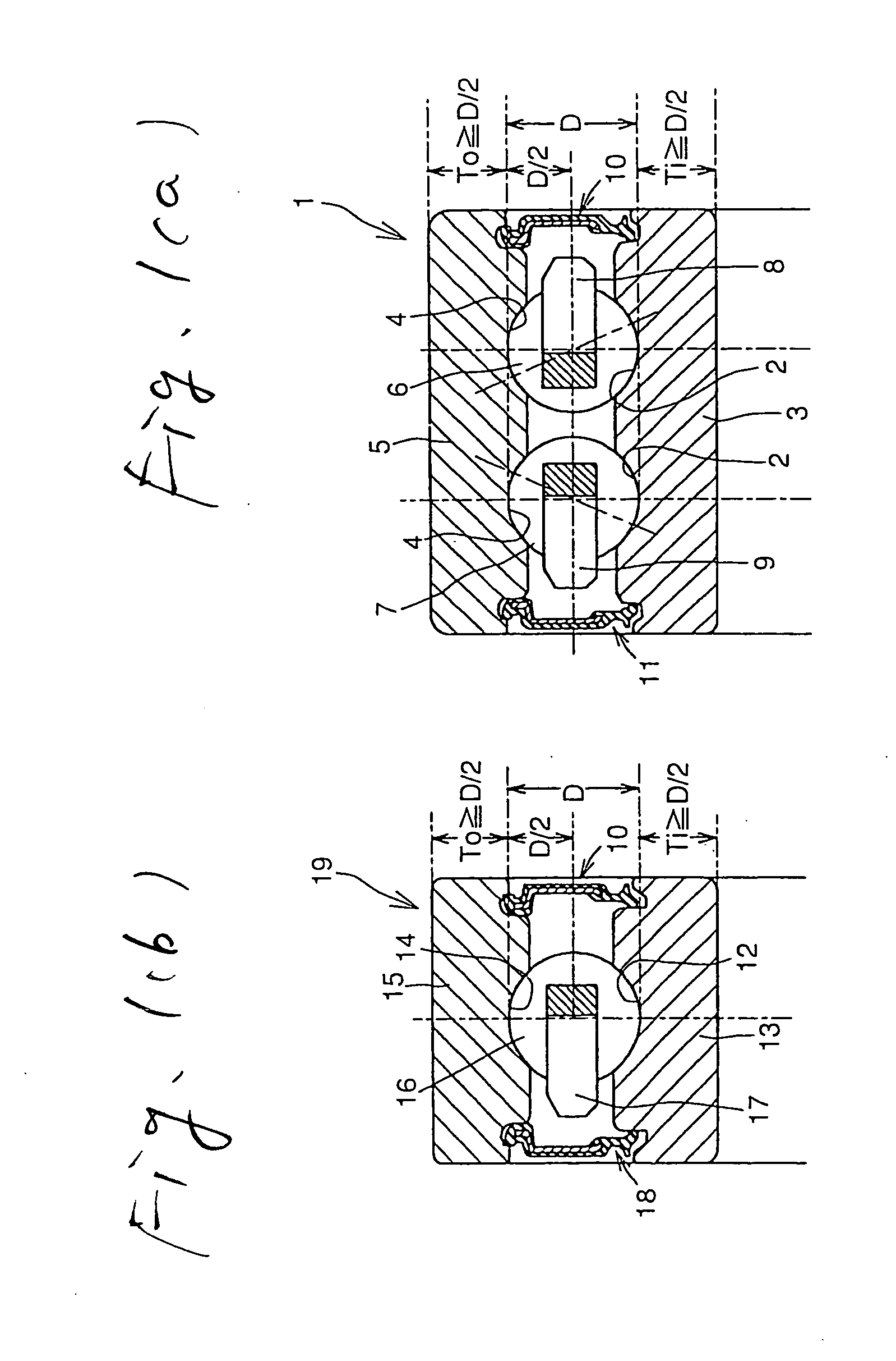 Pulley bearing for engine auxiliares