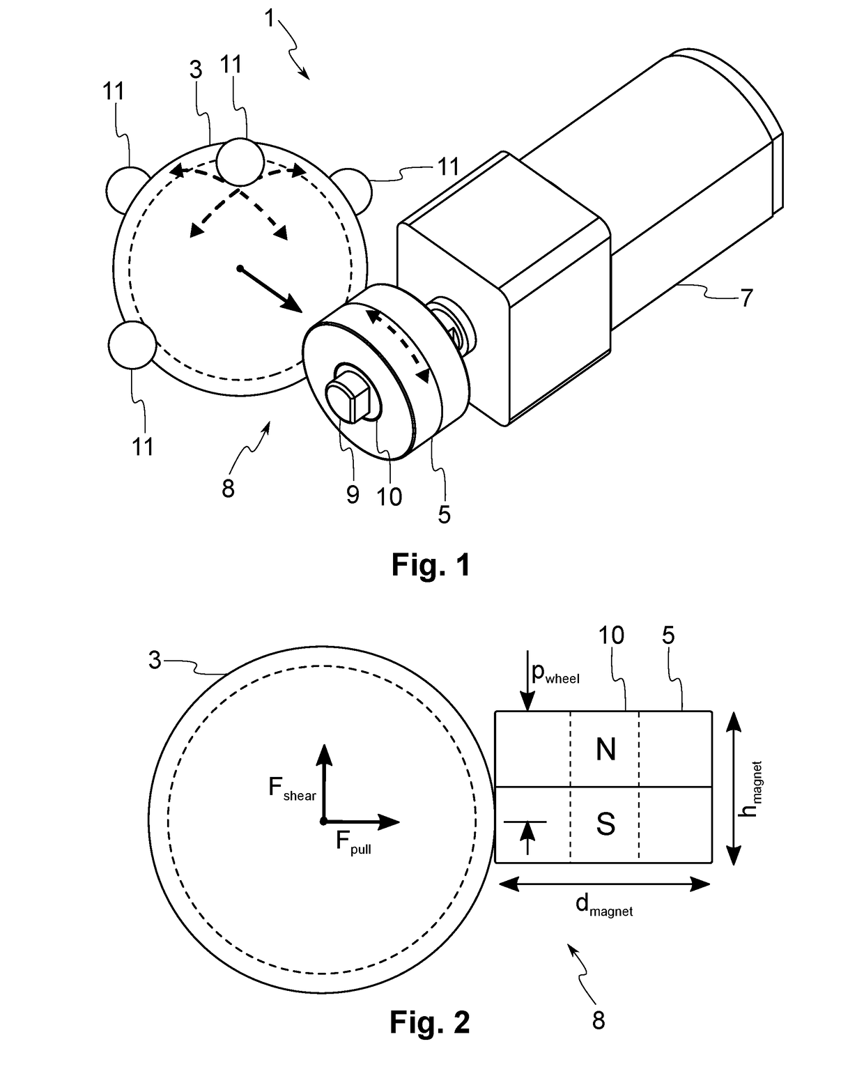 Magnet-assisted ball drive