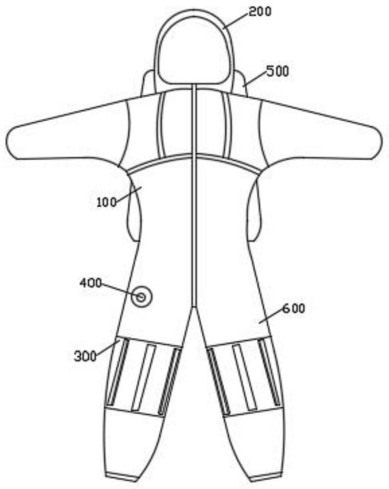 Regulating-type moisture-proof breathable protective garment