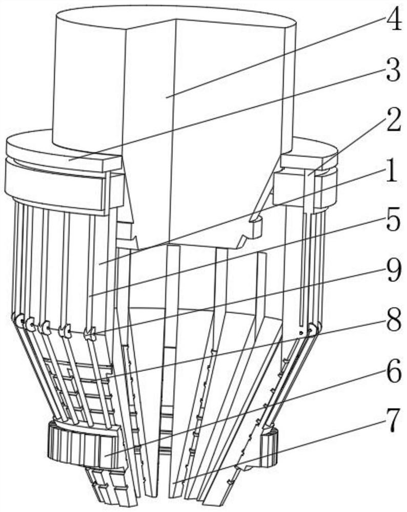 A natural gas pipeline plugging and connecting device