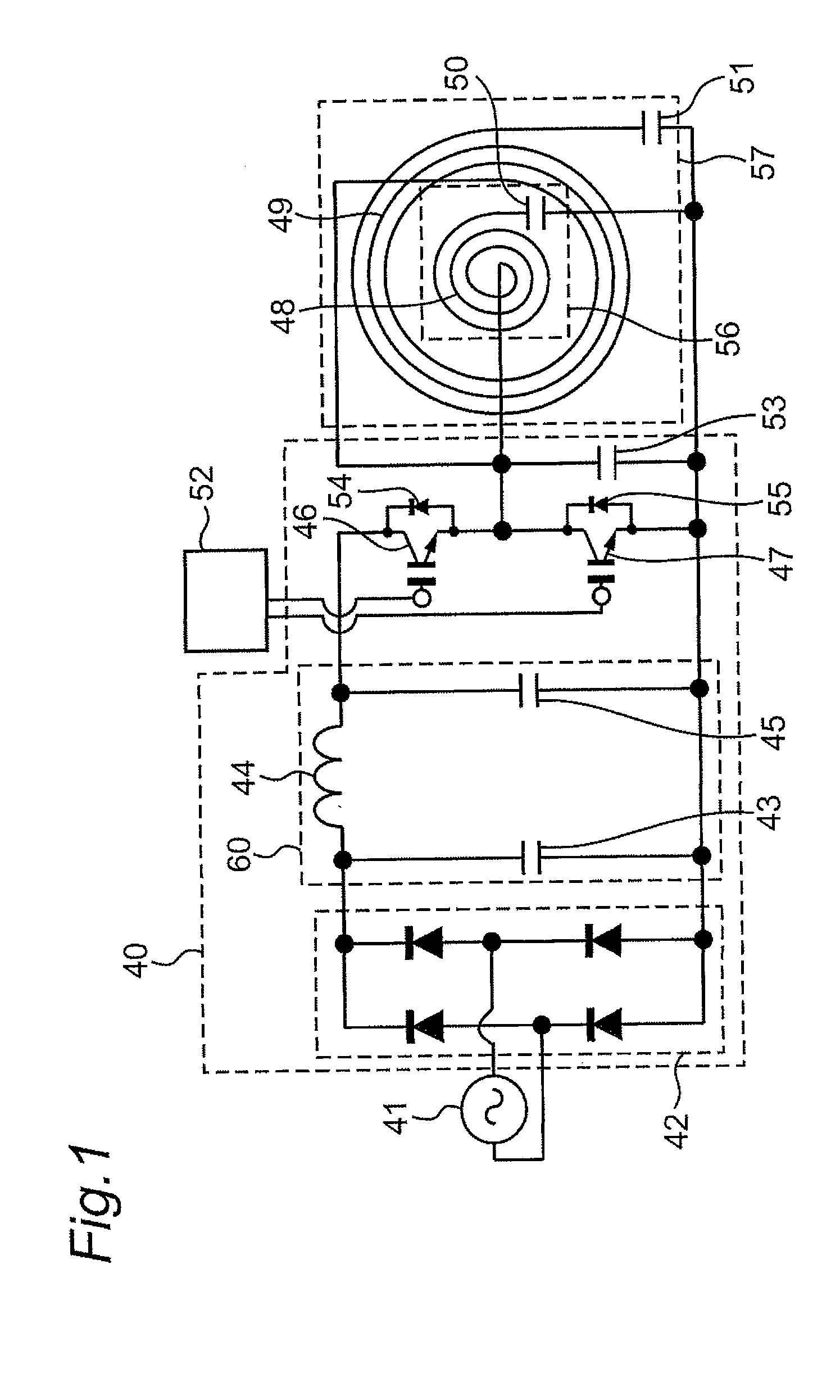 Induction heating apparatus and induction heating cooker provided with same