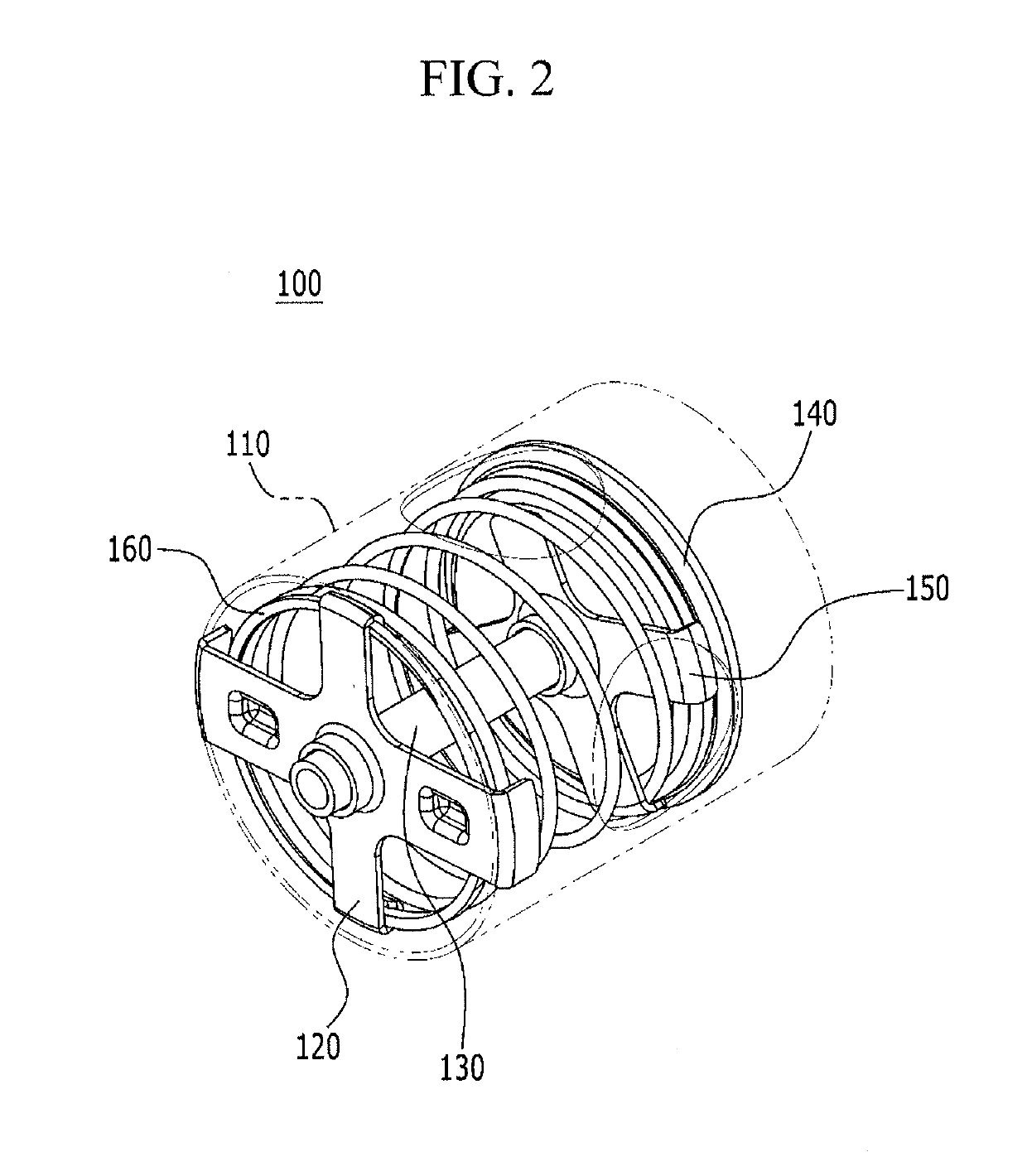 Muffler valve device for vehicle