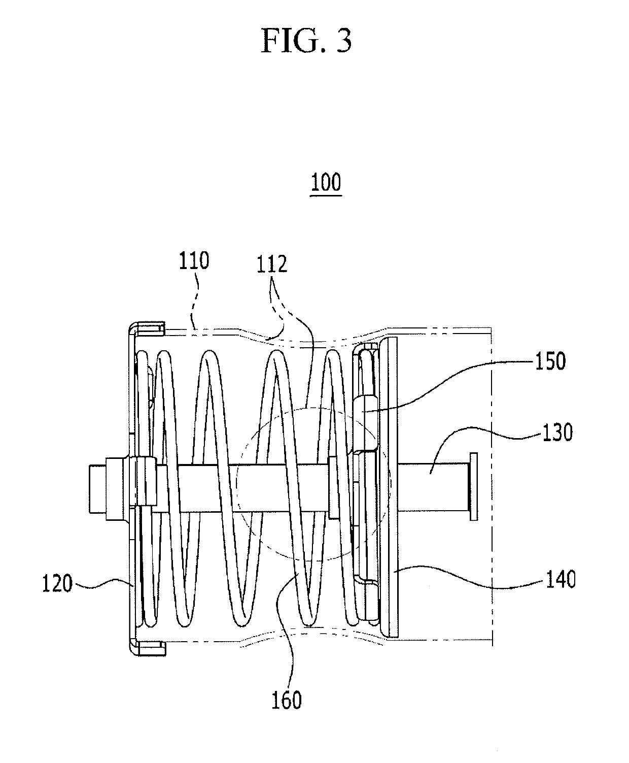 Muffler valve device for vehicle