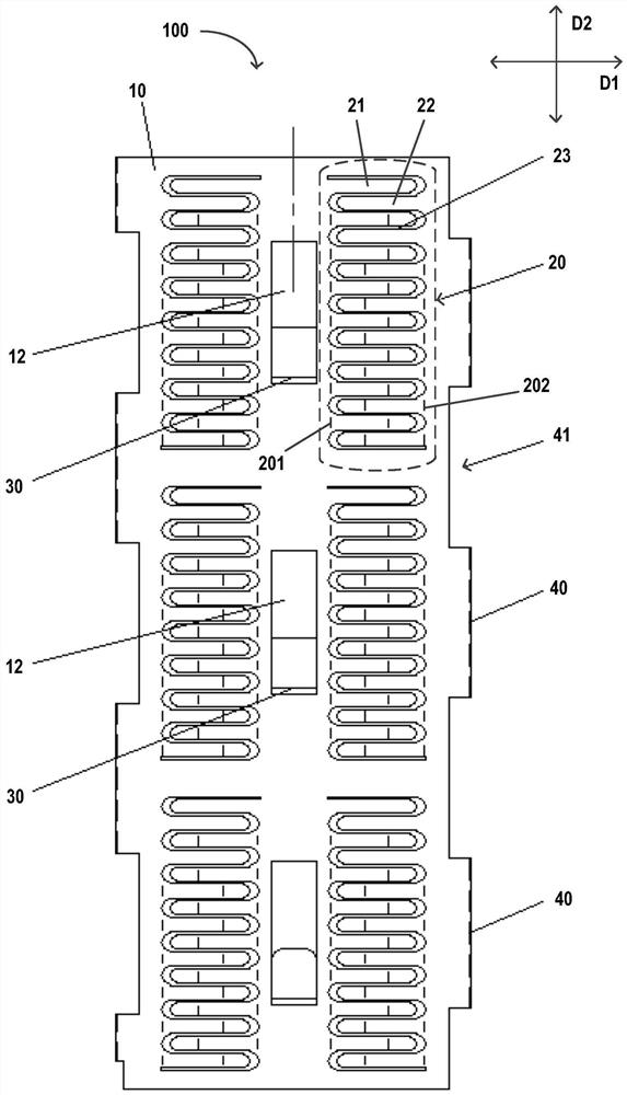 Eelastic supporting piece, electrolytic cell, manufacturing equipment and manufacturing method