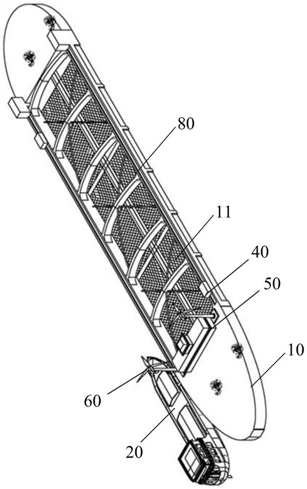 Double-body deep sea culture ship