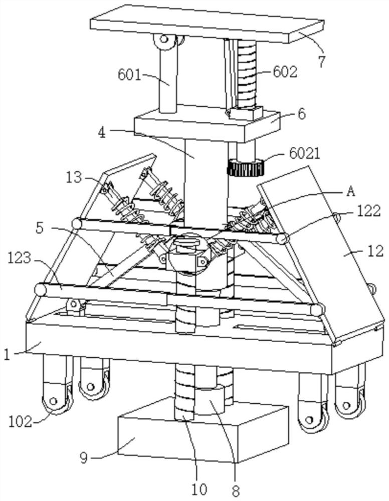 Fabricated building construction device