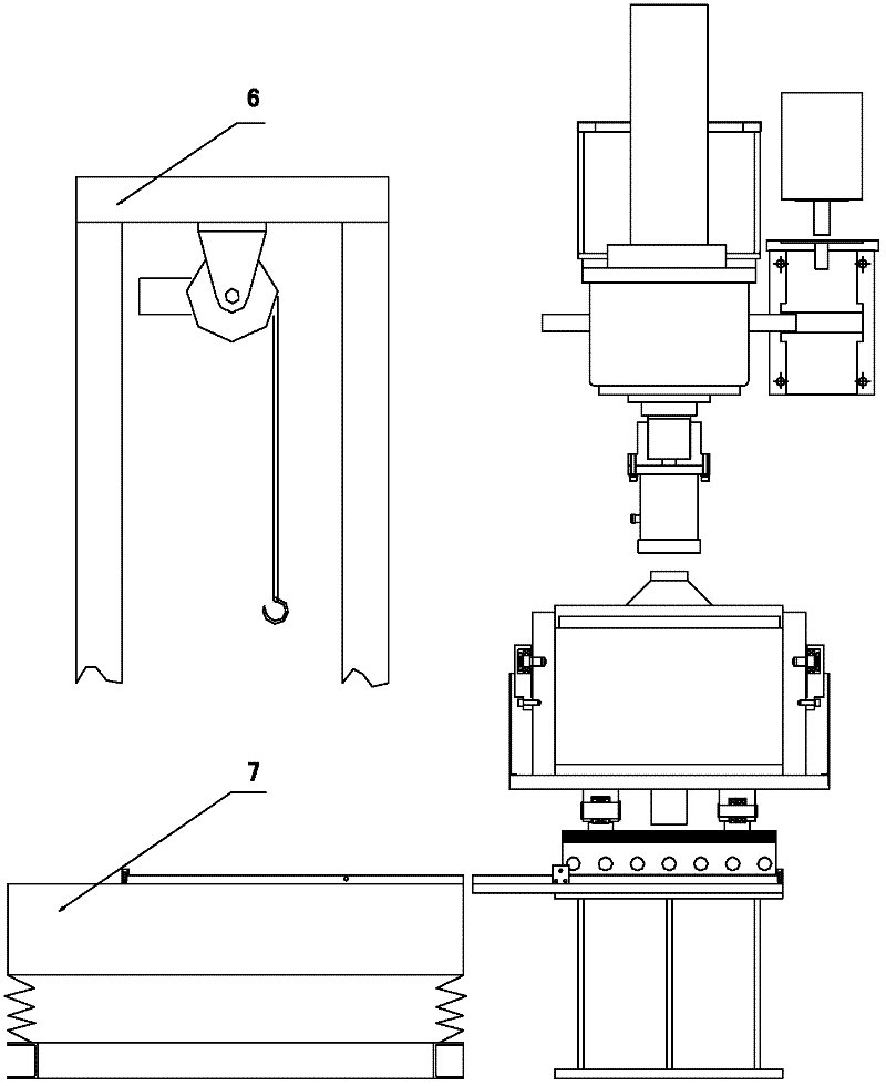 High performance direct shearing apparatus for large contact surfaces