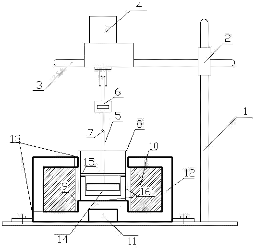 Magnetorheological Fluid Shear Yield Stress Test Device