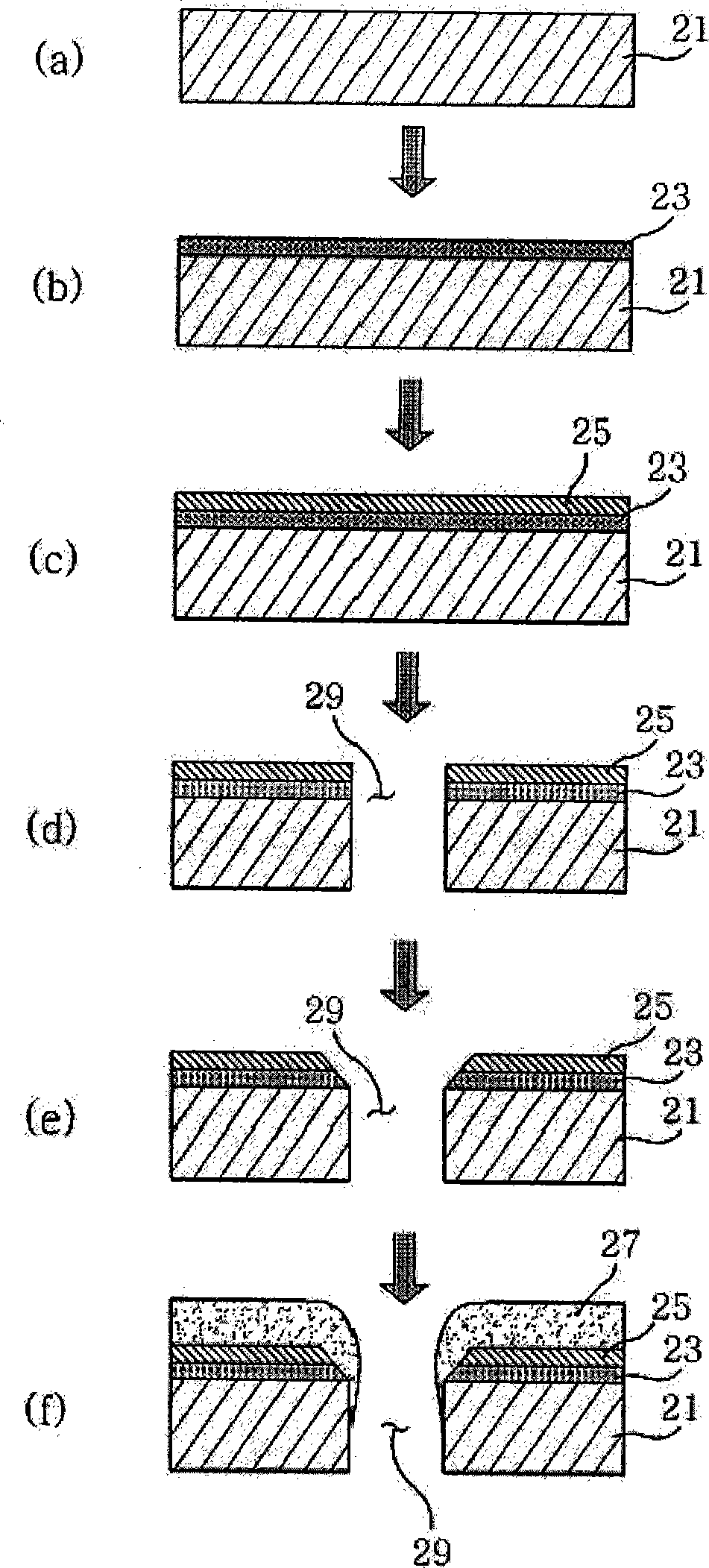 Surface treatment device and manufacture method of lower electrode assembly body of the device
