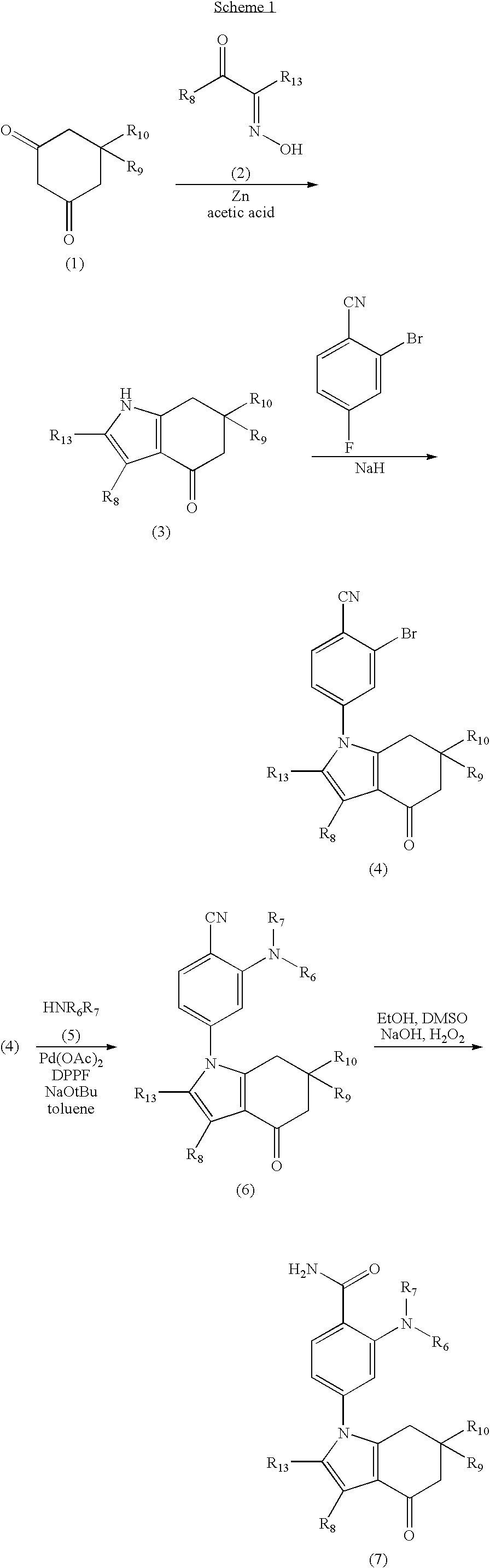 Tetrahydroindole and Tetrahydroindazole Derivatives