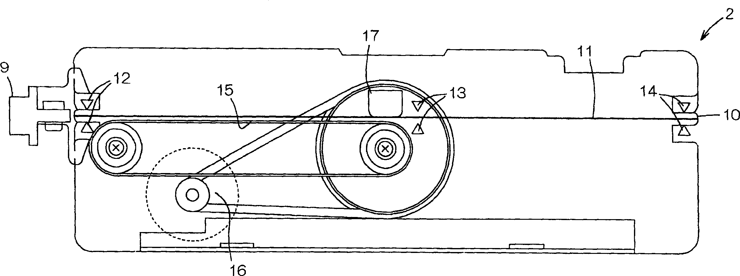 Magnetic head for magnetic reader