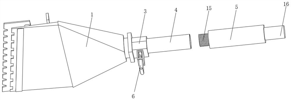 Cleaning shovel knife based on single-head double-blade shaping and cutting limitation