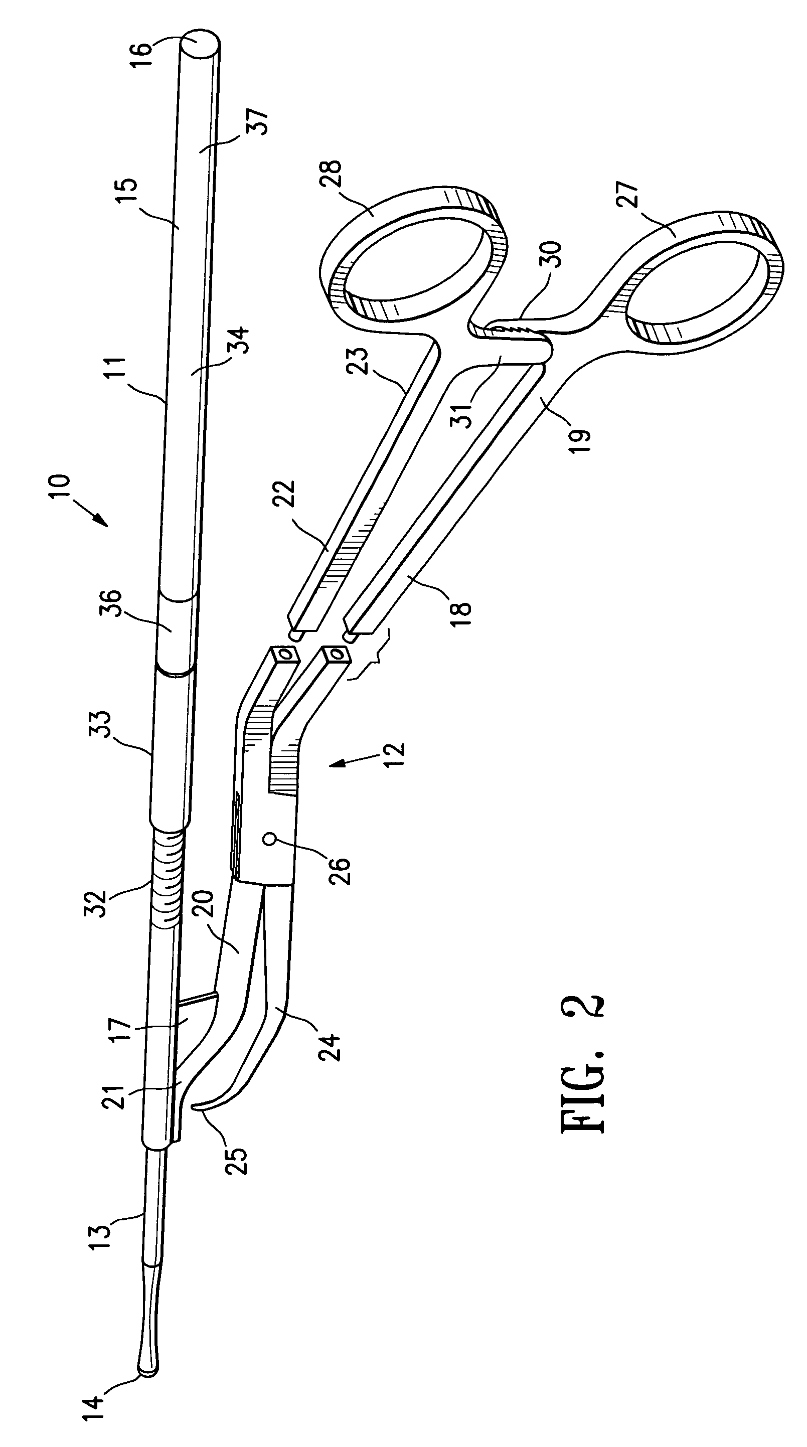 Tenaculum-like device for intravaginal instrument delivery