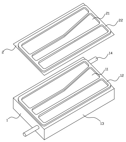 Fish slice quick-freezing, loading and unloading box