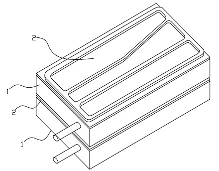 Fish slice quick-freezing, loading and unloading box