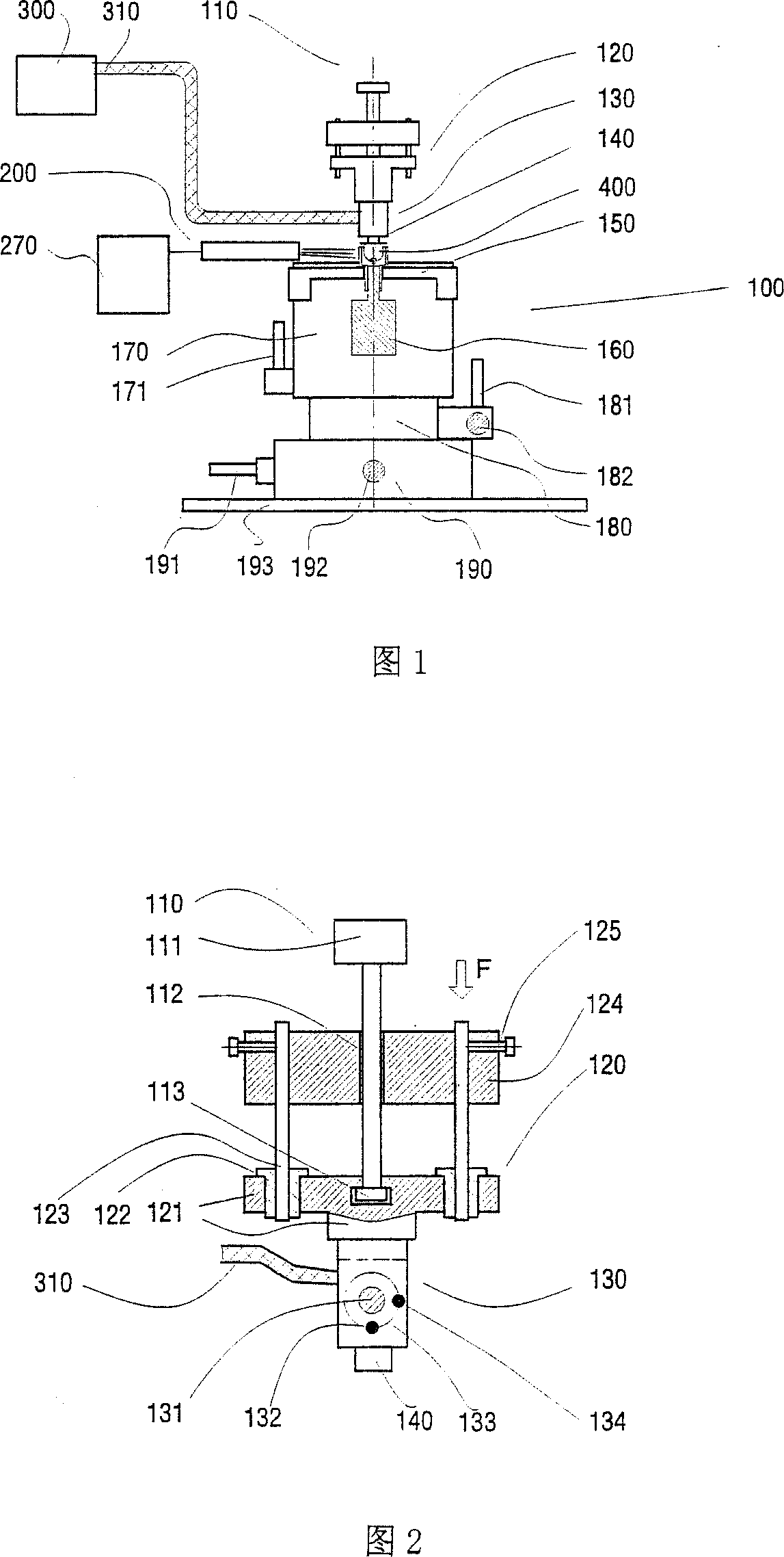 Device for curing packaging optoelectronic conversion modules based on coherent optical radiation and method thereof