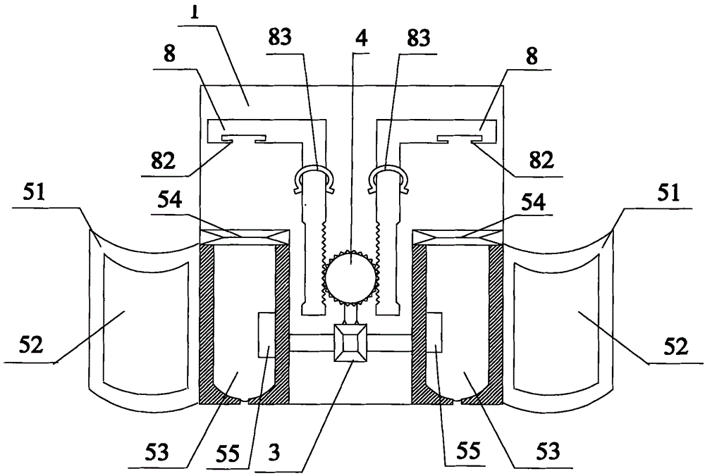 Medical circulating type cooling injection pump