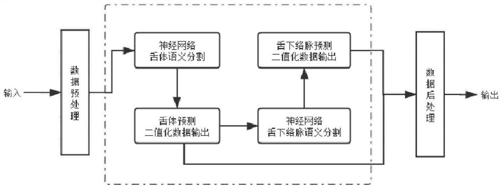 Deep learning-based traditional Chinese medicine sublingual vein semantic segmentation extraction method and system