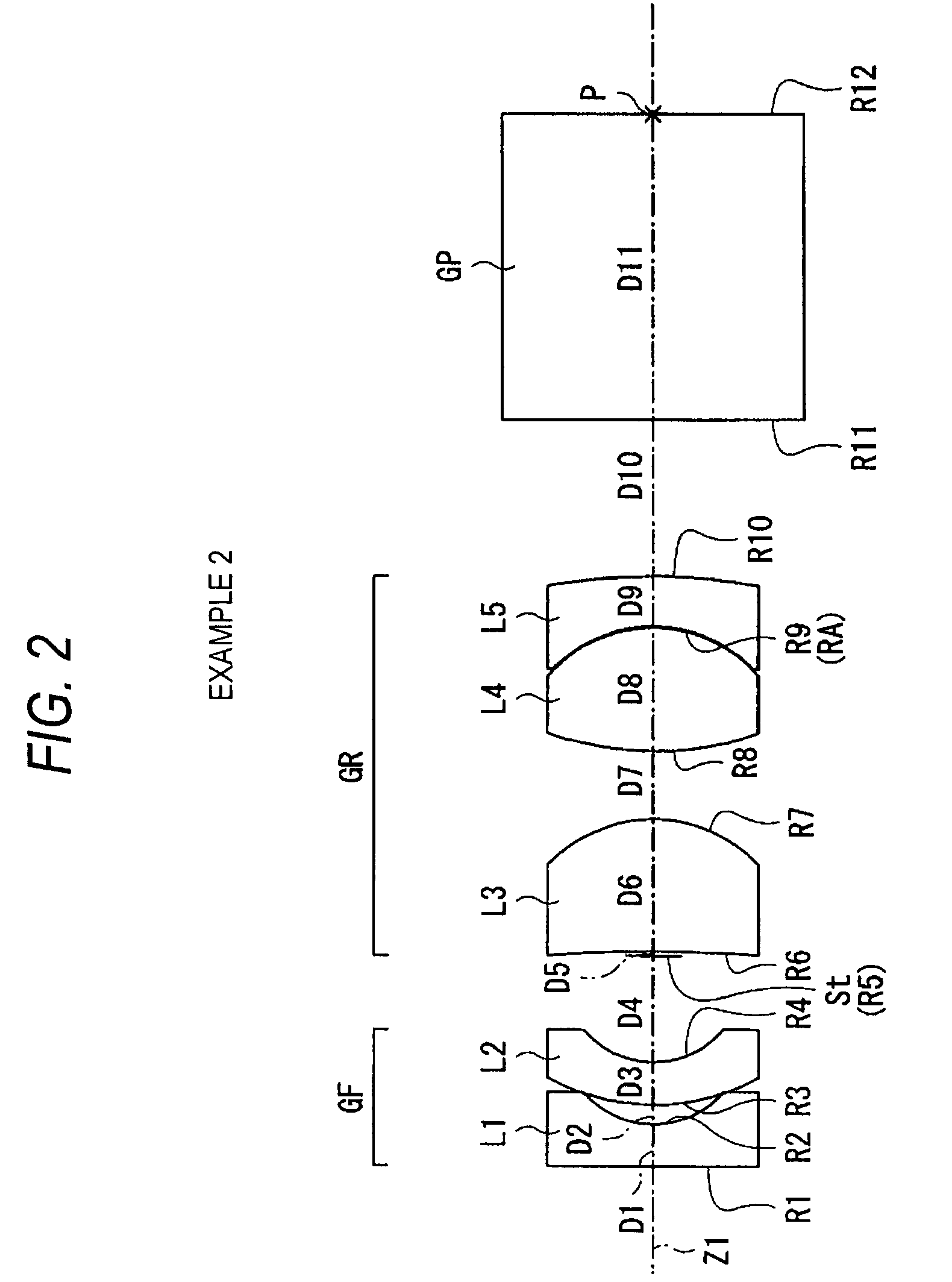 Objective lens for endoscope, and imaging apparatus for endoscope using the same