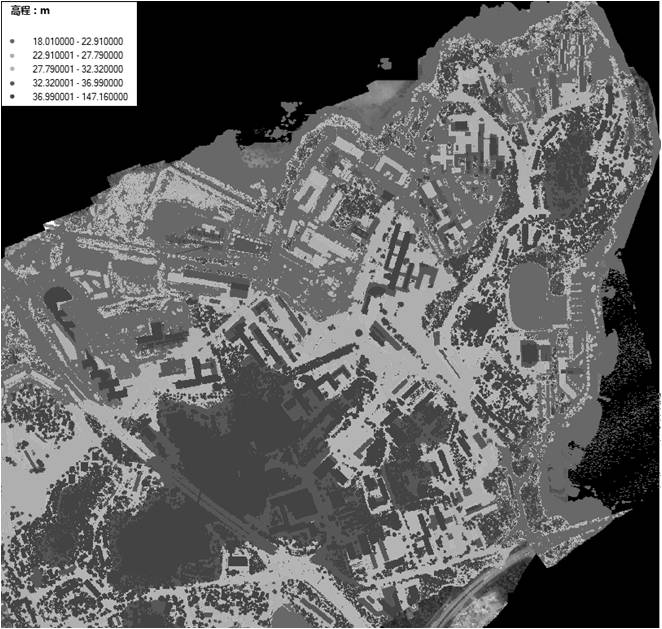 Building area extraction method based on LiDAR data