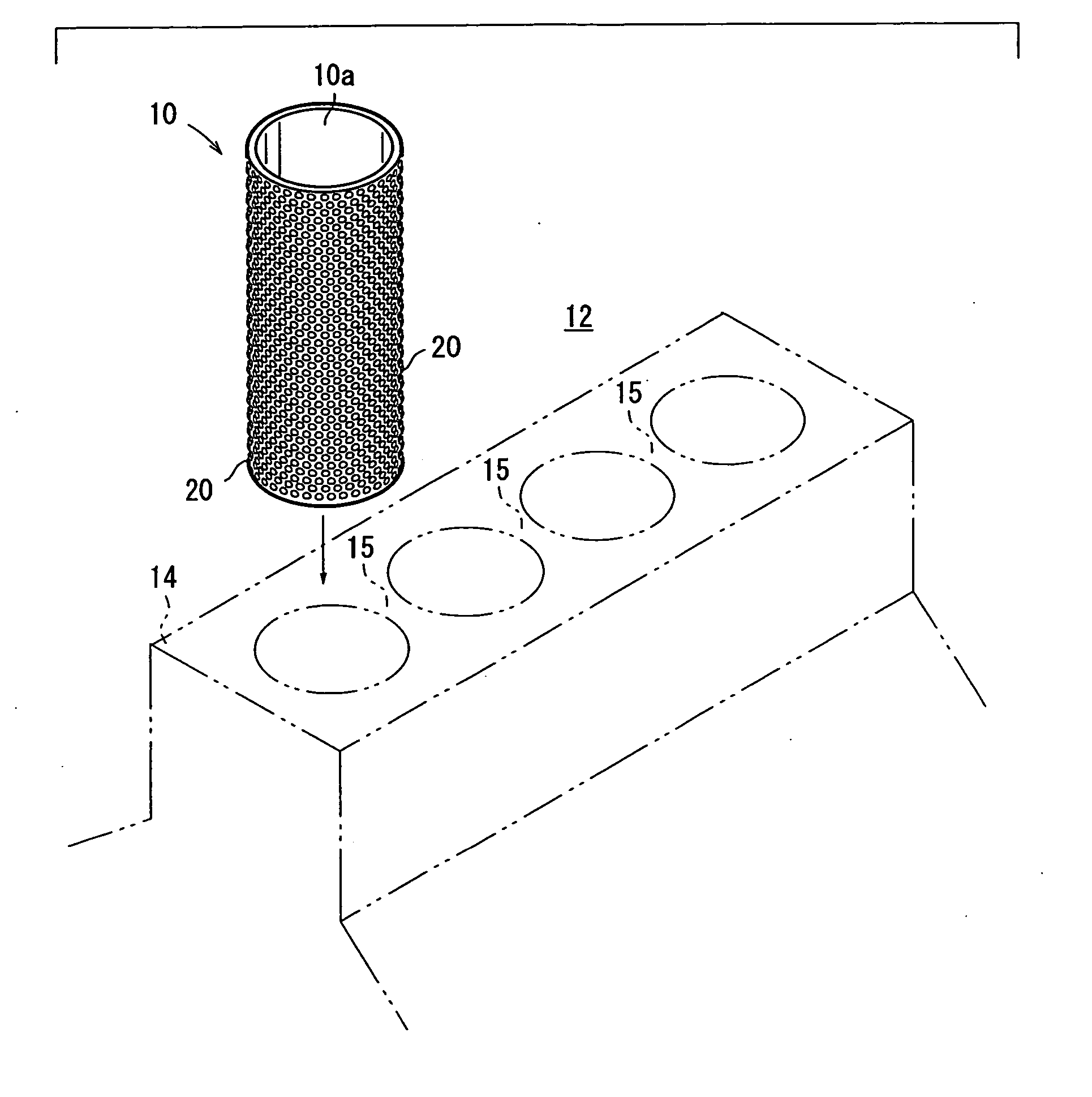 Cast-iron insert and method of manufacturing same