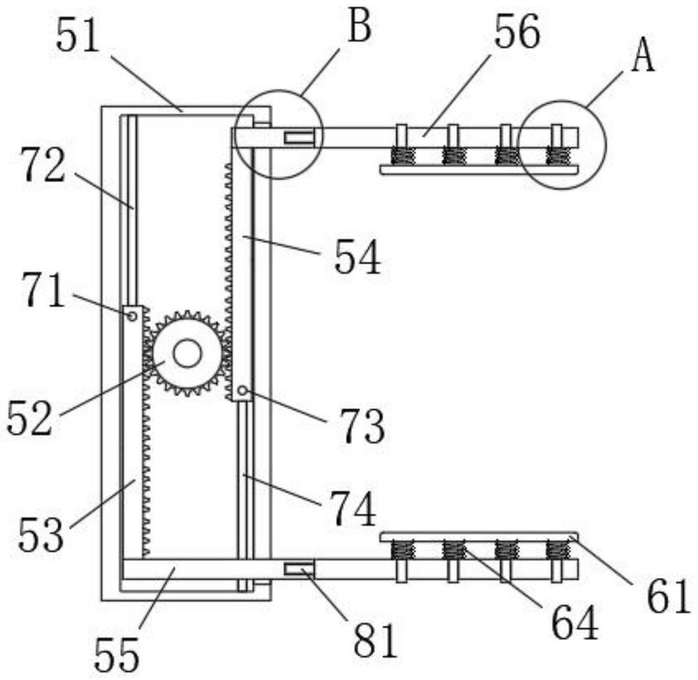 Engine end cover and wire box robot visual guidance and positioning device