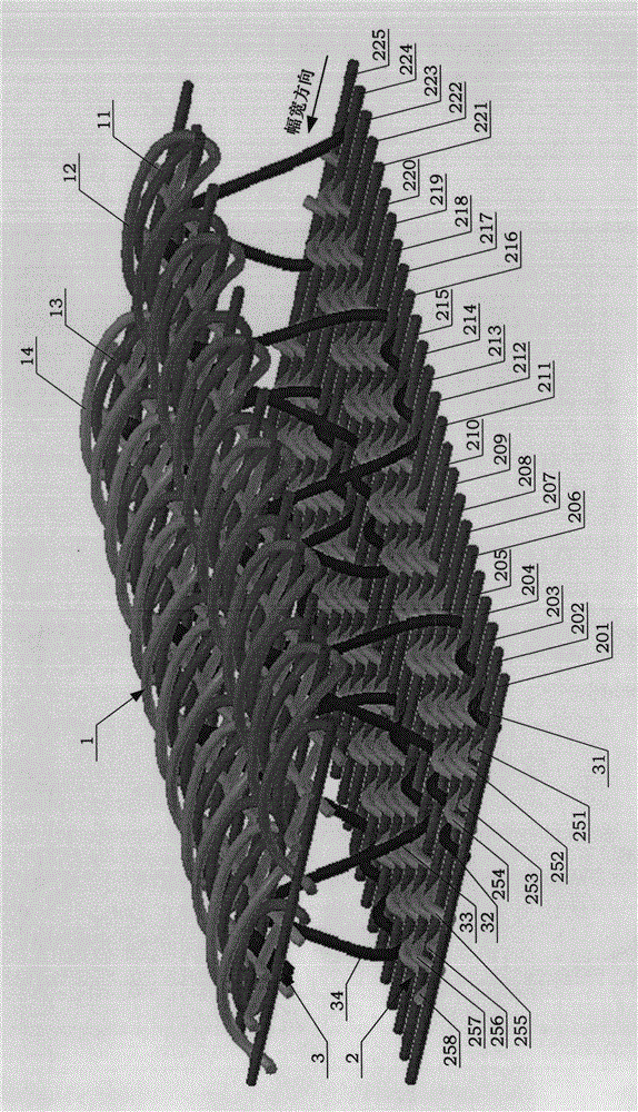 Three-dimensional enhanced heat-preserving decorative integrated composite board