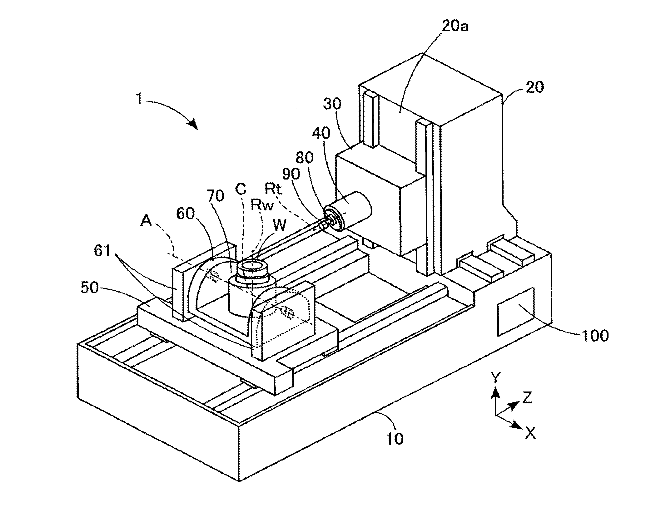 Gear machining apparatus