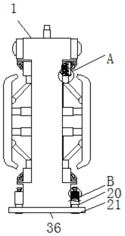 Roadbed edge protection device with noise reduction function for highway construction