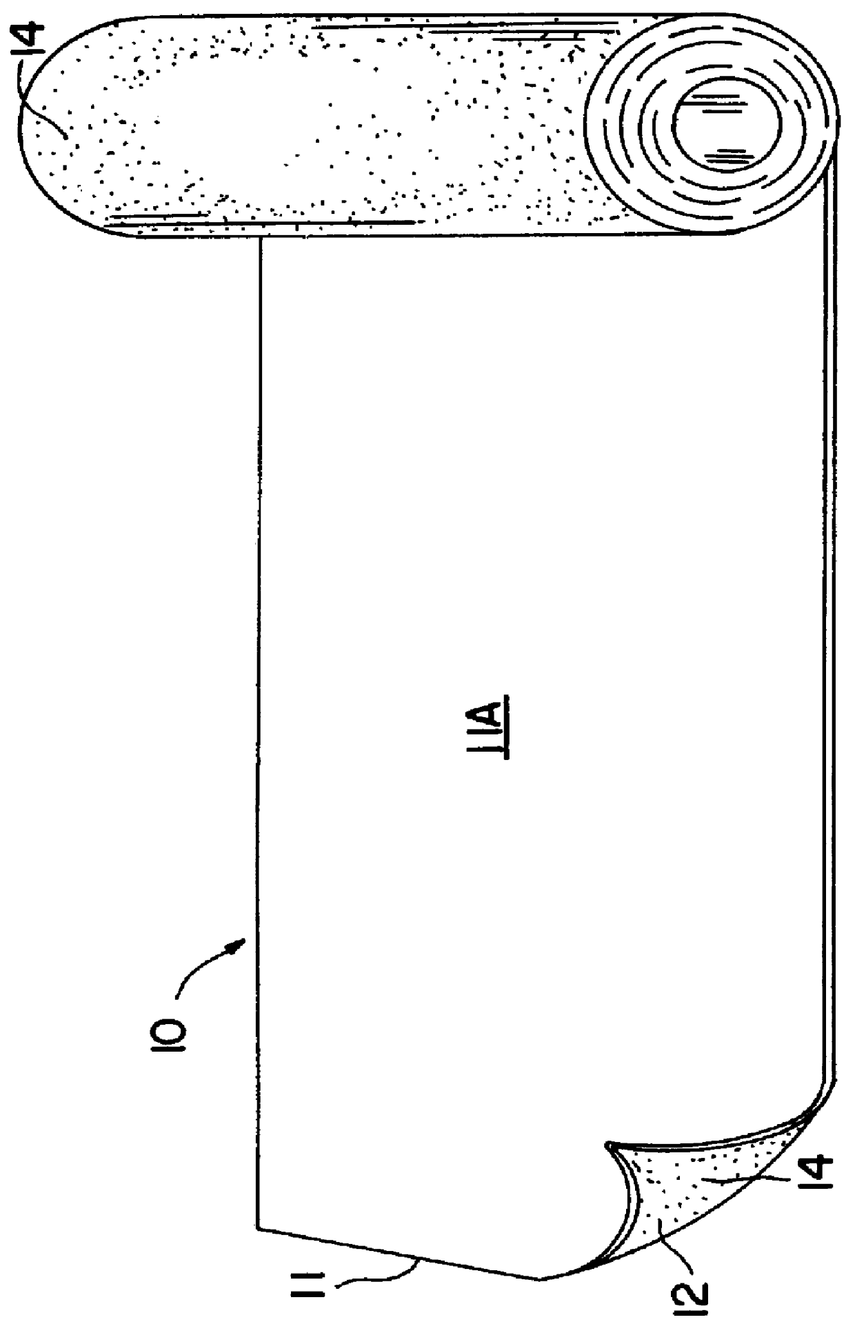 Flexible laminated sheet flooring product